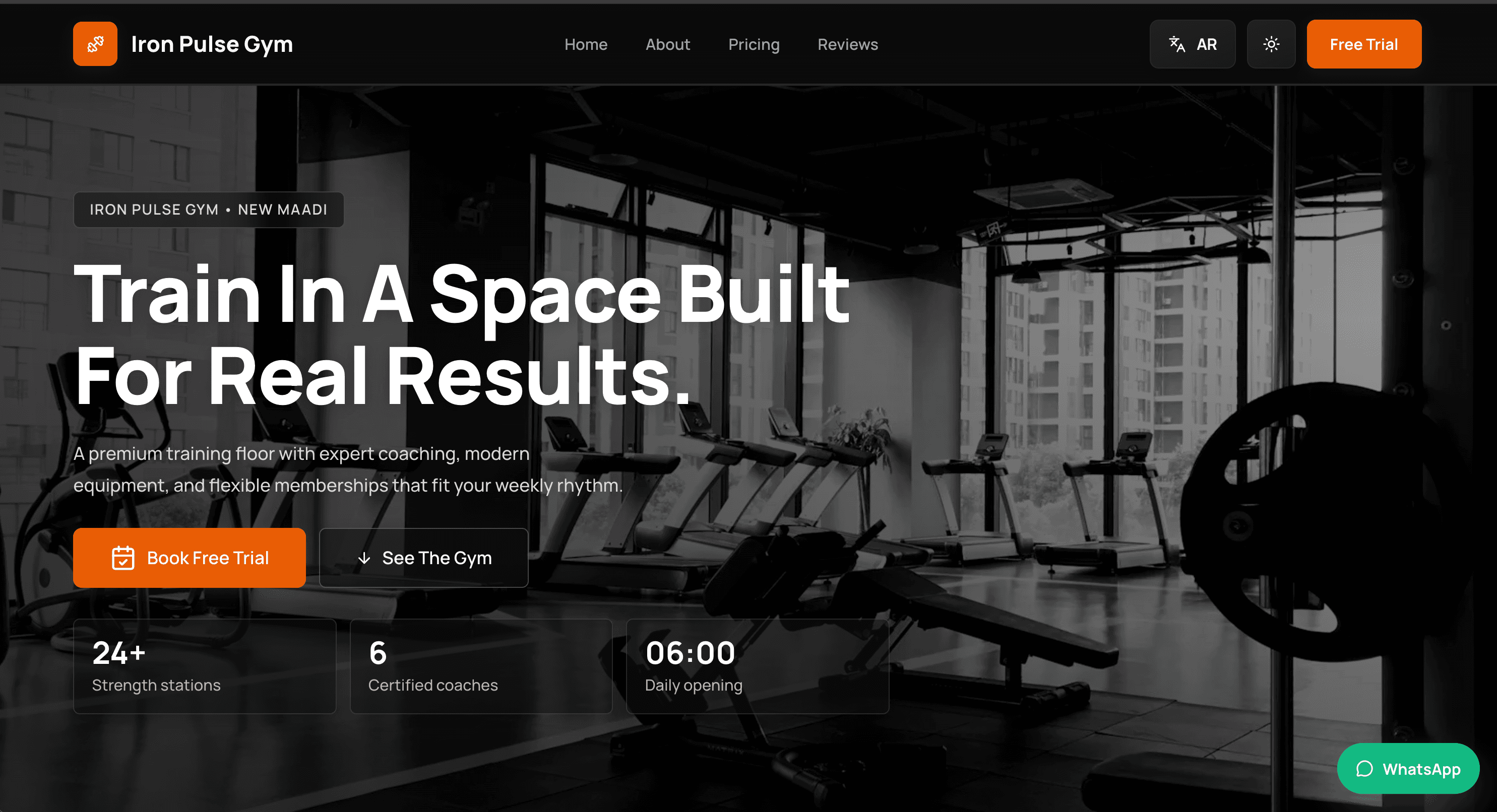 Gym Website